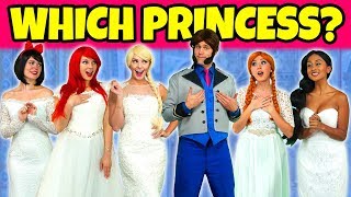 SHOULD ELSA OR ANNA MARRY HANS? (Or Should Ariel, Jasmine or Snow White) Totally TV Pretend Play