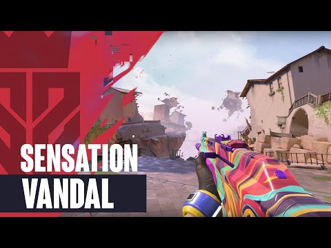 Sensation Vandal Skin Showcase [4K] - Valorant Sensation Skins