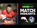 NRL 2023 | Dolphins v Parramatta Eels | Match Highlights