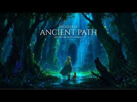 The Wood Elf's Ancient Path | Soft Fantasy Medieval Music for Work & Stress Relief