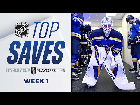 Top 10 Saves from Week 1 of the 2025 Stanley Cup Playoffs