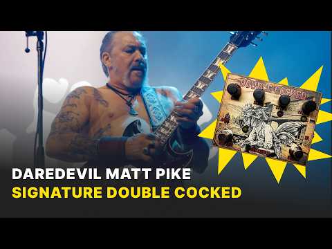 Daredevil Pedals - Double Cocked Matt Pike Signature - Signed by Matt Pike image 5
