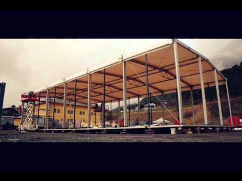 Aufbau Manhattan Cube Tyrol