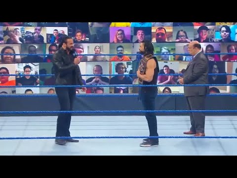 WWE Smackdown 11/13/20 Roman Reigns, Drew McIntyre & Jey Uso Full Segment