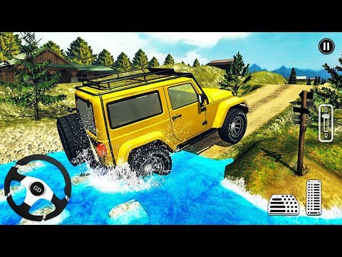 Offroad Jeep Wrangler Hill Climb Racing - 4x4 Jeep Driving Simulator - Android Gameplay