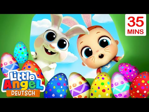Das Osterhasen-Lied | Frohe Ostern, Klein Joni! | Little Angel Deutsch – Kinderlieder