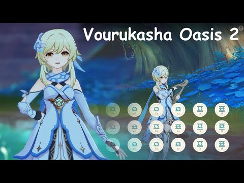 The Caress of Three Mothers (Vourukasha Oasis BGM 2) Genshin Impact Lyre