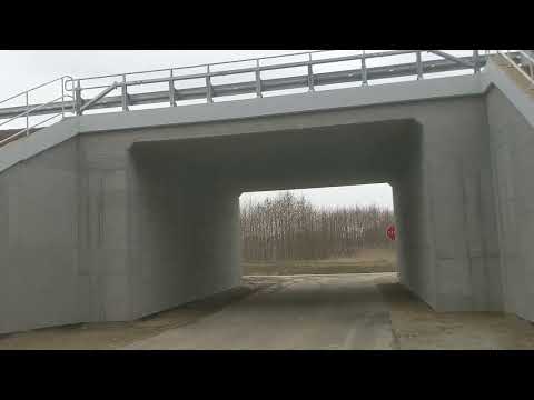 Projektowany wiadukt WD 1 km 4+483,25