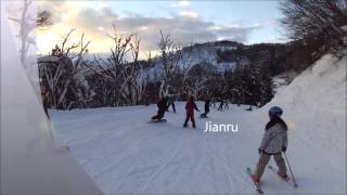 preview picture of video 'Family Ski Trip to Nozawa Onsen'