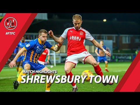 Fleetwood Town 1-2 Shrewsbury Town | Highlights