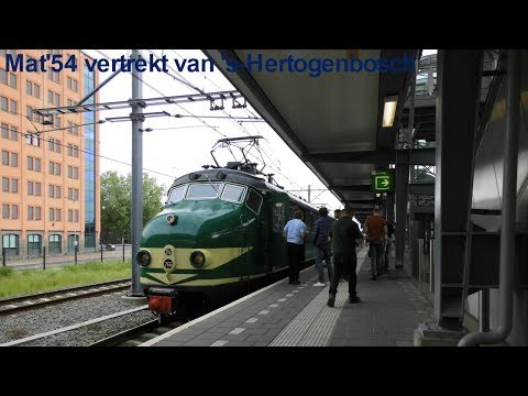 4K | Haltering SH4 Mat'54 766 in 's-Hertogenbosch als speciale trein naar Goes!