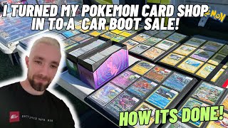 I Turned My Pokémon Shop Into A Car Boot Sale!
