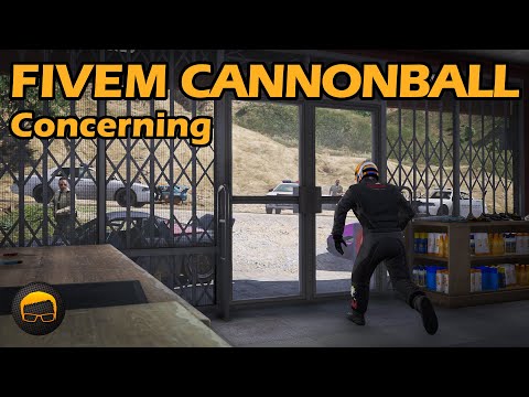 Cops Causing Concern - FiveM Cannonball №25