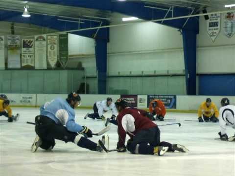 Kovalchuk & Kozlov. The Thrashers 2009 Training Camp.