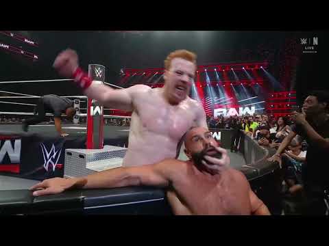 Sheamus vs Rusev Full Match - WWE RAW 04/08/2025