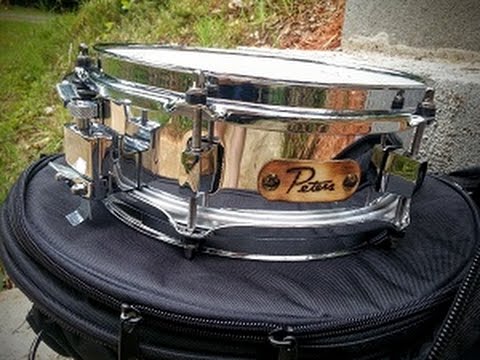 Peters Drum Co. Custom Maple 10"x4" Piccolo Snare Drum w/ Gig Bag image 4