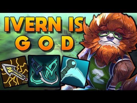 100% CRIT ADC IVERN MASSACRE (23 kills for the pimp hand of justice)