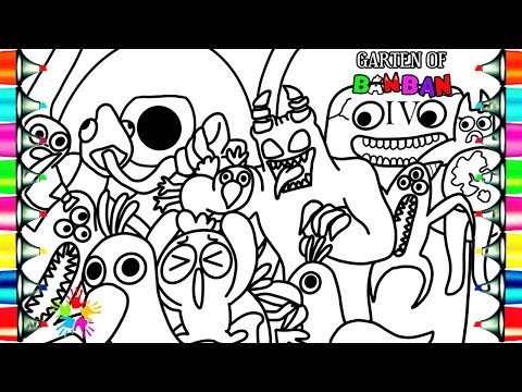 Garten Of BanBan Coloring Pages / Tarta Bird Saves the Chicken / Electro-Light - Symbolism [NCS]