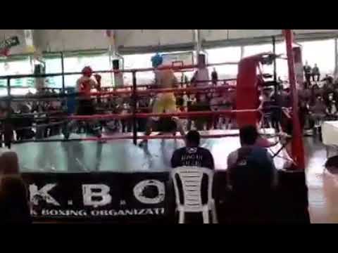 Santiago Marti kickboxing amateur