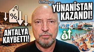 Turizm Enflasyonu Türkiye'yi Bitirdi, Yünanistan'ı Zengin Etti