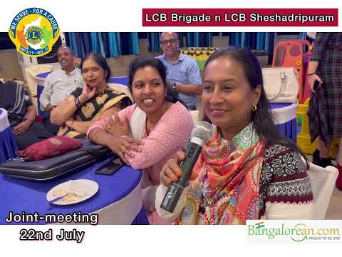 Joint Meeting - LCB Sheshadripuram & LCB Brigade (22nd July)