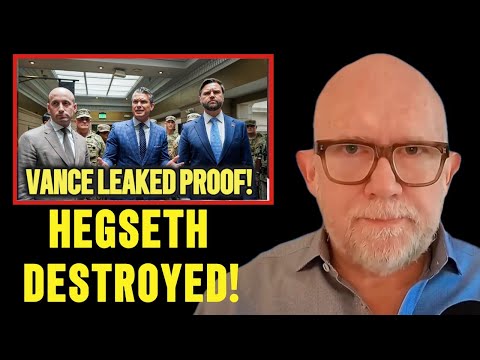 JD Vance Text Bombshell DESTROYS Hegseth With Explosive Admission! | Rick Wilson