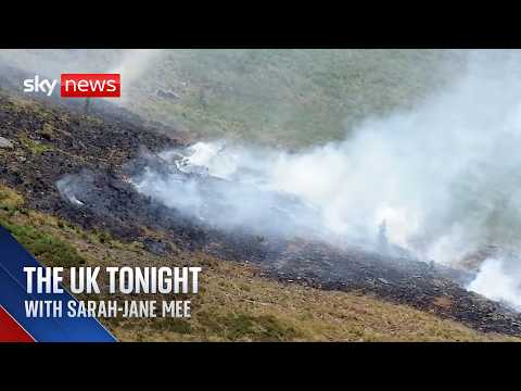 Heatwave fuels multiple blazes across the UK | Monday 13 July