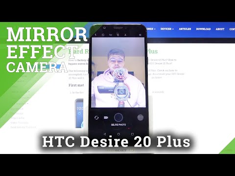 How to Turn Off Selfie Camera Mirror Effect on HTC Desire 12 Plus – Mirror Effect