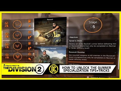 How to get the Gunner Specialization in The Division 2 | Tips and Tricks