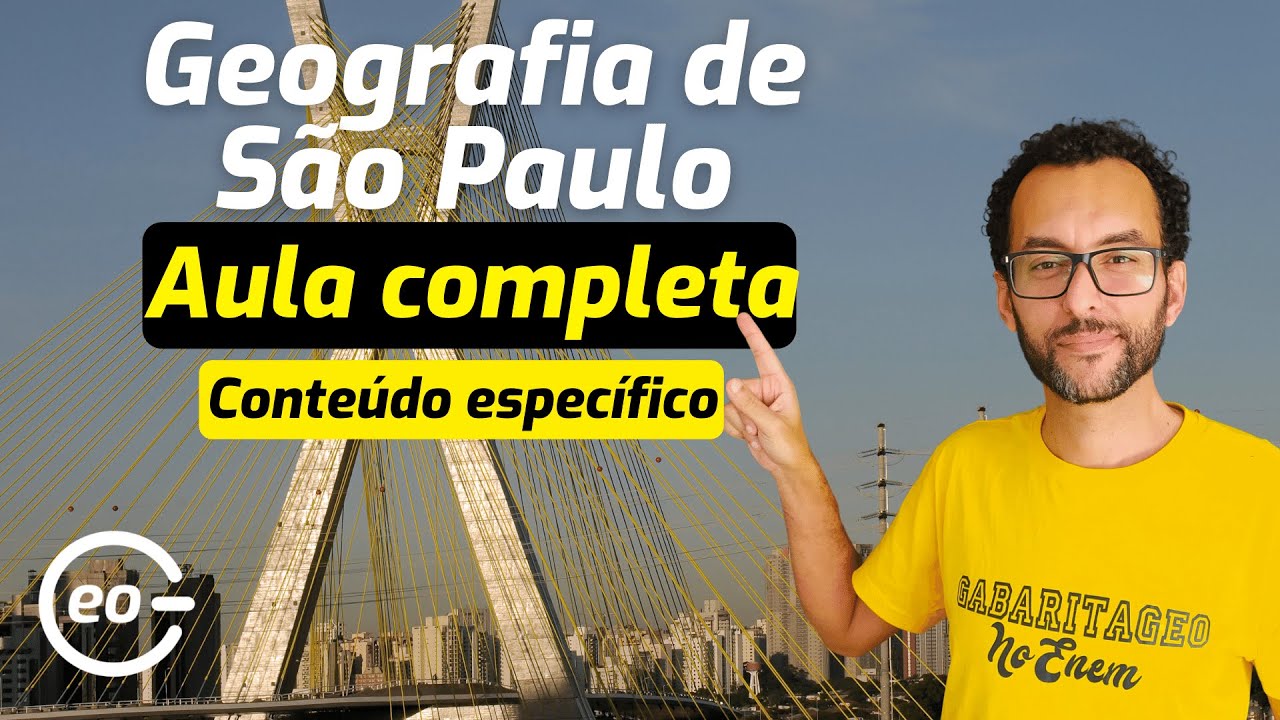 Fuvest 2025 | Geografia de São Paulo | Aula completa | GabaritaGeo