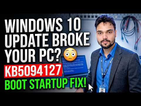 Did the Windows 10 Update Break Your PC? 😳 Fix Boot Issues After KB5094127