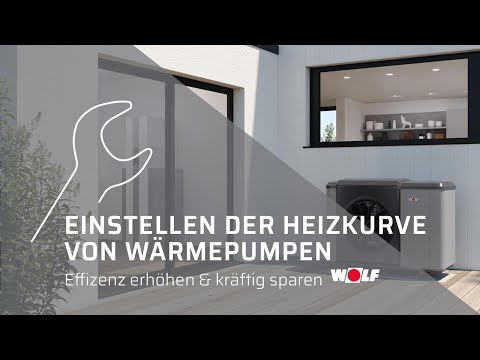 Einstellen der Heizkurve von Wärmepumpen - Effizienz steigern & kräftig sparen