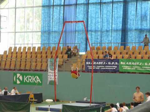 Dino Bošnjak (MKD) - International juniors competition Maribor, Slovenia 2012 (rings)