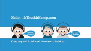 Crazy You&#39;ve Won A Holiday Call