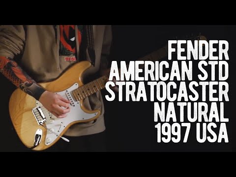 Fender American Standard Stratocaster Natural 1997 USA