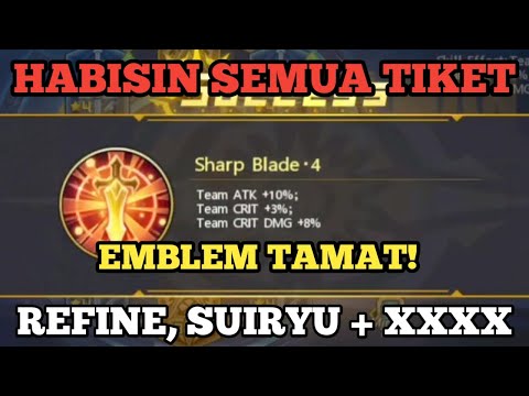 GACHA REFINE, GACHA SUIRYU, EMBLEM TAMAT COK! - ONE PUNCH MAN : The Strongest