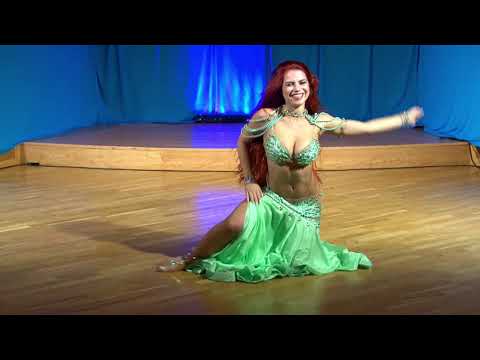 Anna Zhludova Belly Dancer Drum Solo