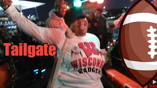 She let me have it at the Wisconsin vs UM tailgate last game of the year