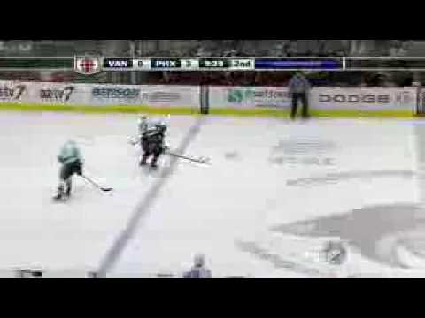 Canucks Score Own Goal on Delayed Penalty versus Coyotes