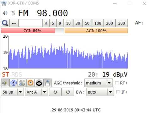 [tropo] 98.00 NDR 1 Niedersachsen, Torfhaus GERMANY 29-06-2019  @740km FMDX Indoors