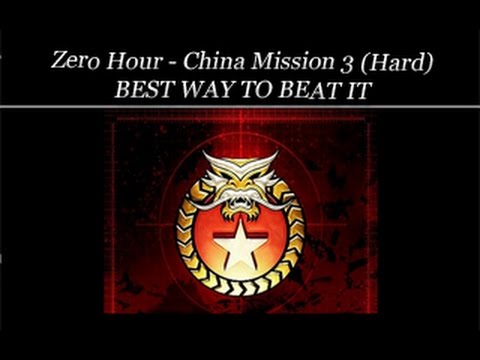 [C&C Zero Hour] China Mission 3 - Hard - BEST WAY TO BEAT IT
