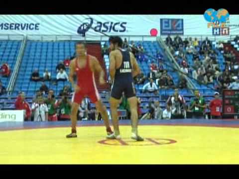 BEGALIEV Kanatbek (KGZ) -- ARZIMANOV Vasif (TUR)  1/16 Finale