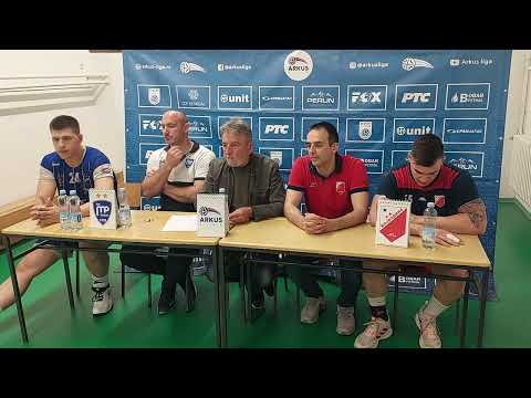 ARKUS liga 10. kolo Plej Ofa / Metaloplastika - Vojvodina / Izjave aktera meča nakon utakmica