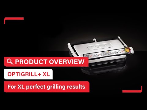 Гриль Tefal OptiGrill+ XL GC722D34