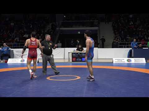 GR 67 kg: 1/2 final - Kamran Məmmədov - Elman Muxtarov