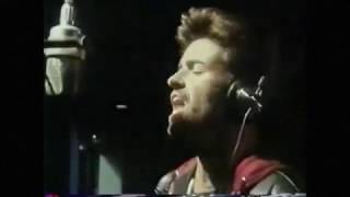 George Michael in studio, 1990 - 