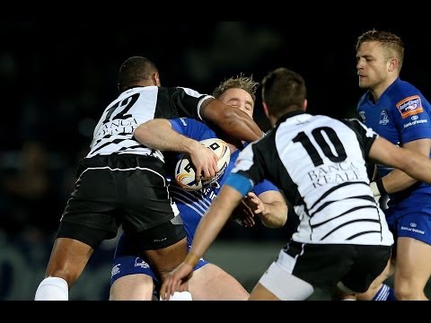 Tommaso Iannone Yellow Card  - Leinster v Zebre 21st March 2014