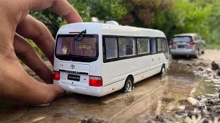 Download lagu Unboxing Toyota Coaster Bus | Diecast Model Cars  mp3