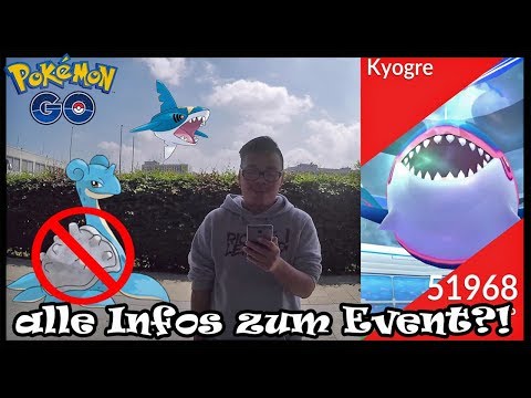 SHINY KYOGRE ist da?! alle Infos rund um das Wasser Event! Pokemon Go! Video