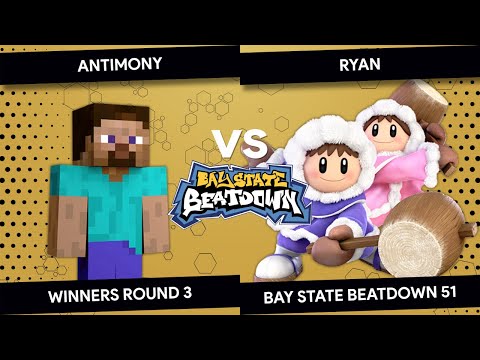 Bay State Beatdown 51 - Ryan (Ice Climbers) vs Antimony (Zombie) - Winners Round 3